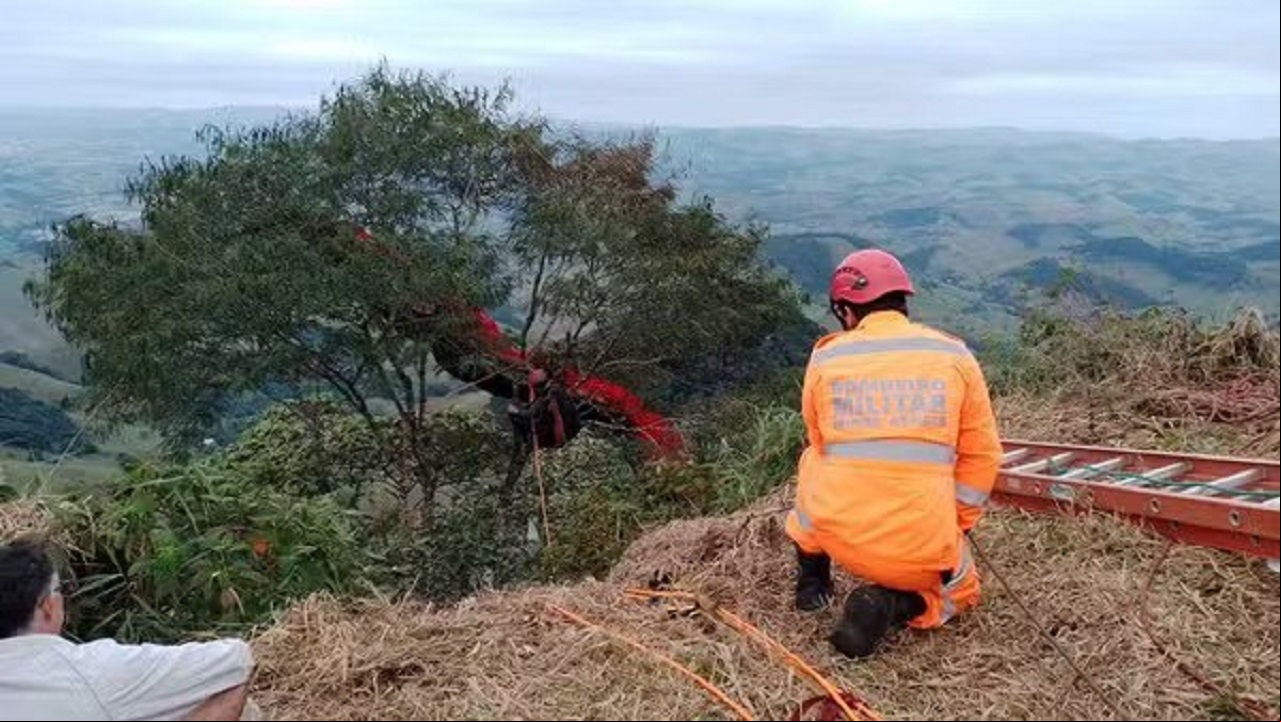Ocorrência mobilizou os bombeiros