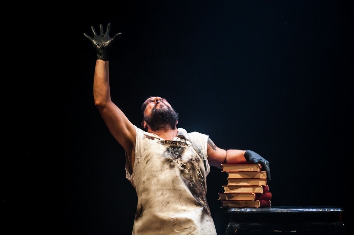 O ator premiado Luiz Arthur
